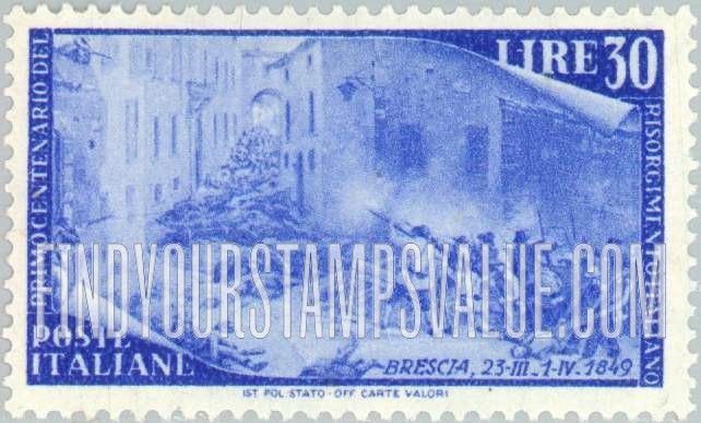 FindYourStampsValue: Uprising at Palermo, Jan. 12, 1948