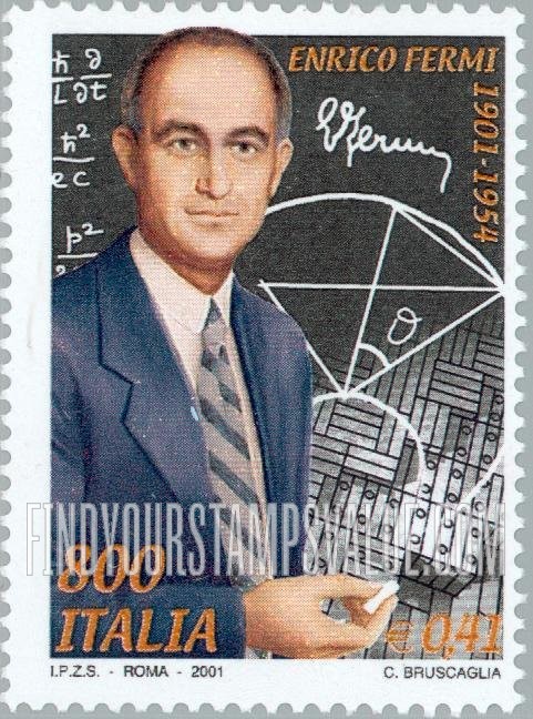 FindYourStampsValue: Enrico Fermi (1901-54), Physicist