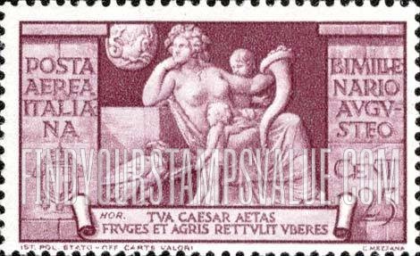 FindYourStampsValue: AIR POST - Prosperous Italy