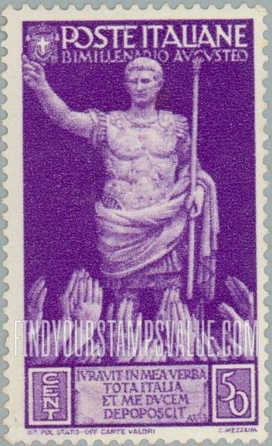 FindYourStampsValue: Rostral Column