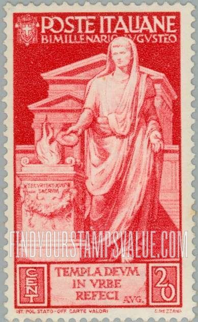 FindYourStampsValue: Rostral Column
