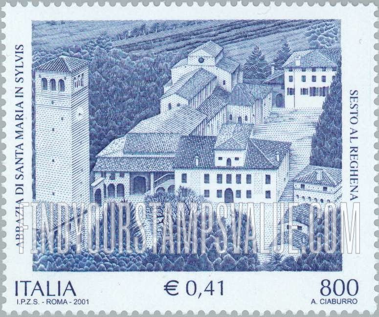 FindYourStampsValue: Santa Maria Abbey, Sylvis