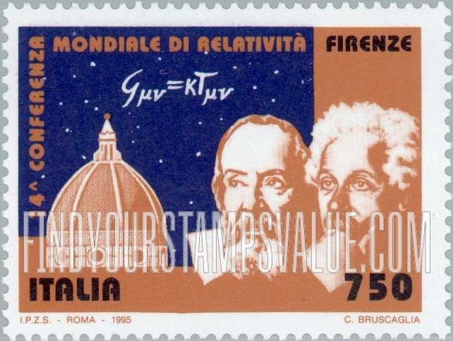 FindYourStampsValue: 14th World Conference on Relativity, Florence: Galileo, Einstein