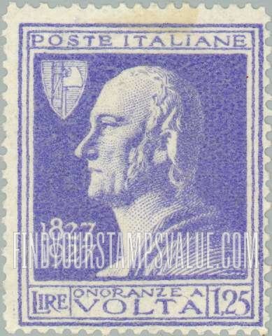 FindYourStampsValue: Alessandro Volta