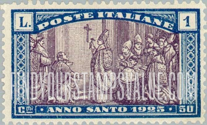 FindYourStampsValue: SEMI-POSTAL - Pope Opening Holy Door
