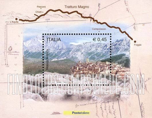 FindYourStampsValue: L’Aquila - Foggia Livestock Trail