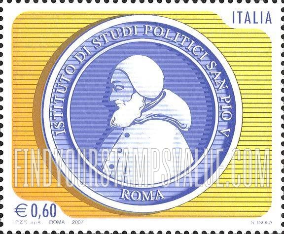 FindYourStampsValue: St. Pius V Institute for Political Studies, Rome