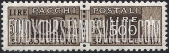 FindYourStampsValue: PARCEL POST - Pacchi Postali