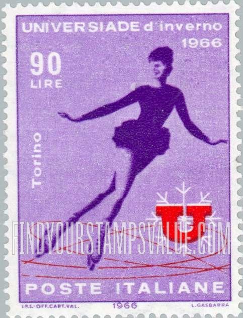 FindYourStampsValue: Woman Skater