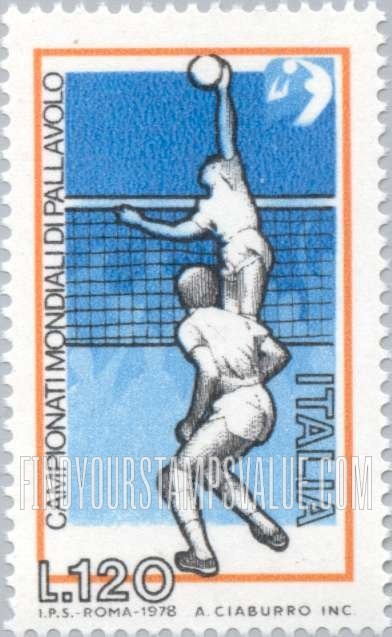 FindYourStampsValue: Volleyball