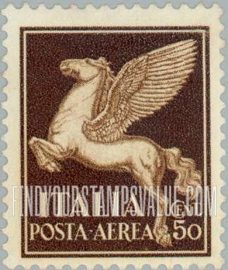 FindYourStampsValue: AIR POST - Pegasus