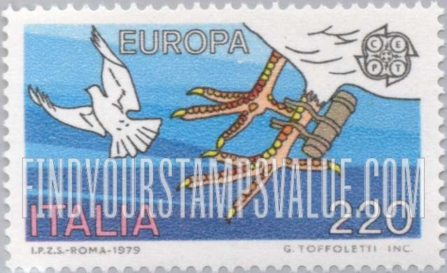 FindYourStampsValue: Europa: Carrier pigeons