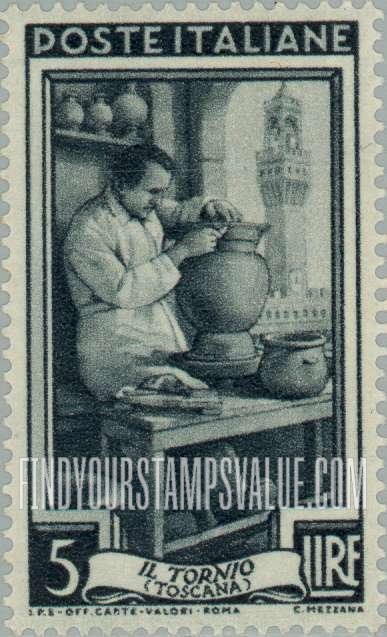 FindYourStampsValue: Blacksmith, Aosta Valley