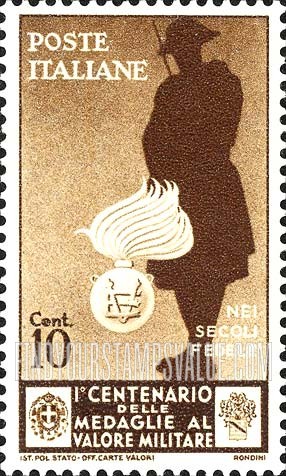 FindYourStampsValue: Carabinieri Emblem