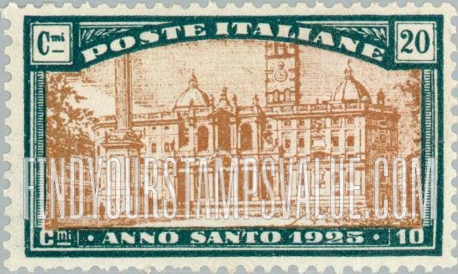 FindYourStampsValue: SEMI-POSTAL - St. Maria Maggiore