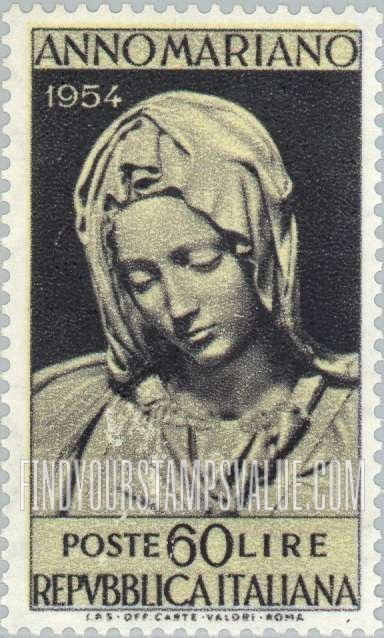 FindYourStampsValue: Madonna, Perugino