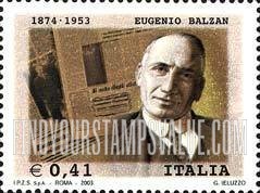 FindYourStampsValue: Eugenio Balzan (1874-1953), Journalist