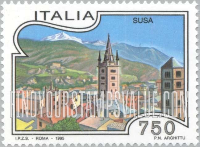 FindYourStampsValue: Tourism Type of 1993: Susa