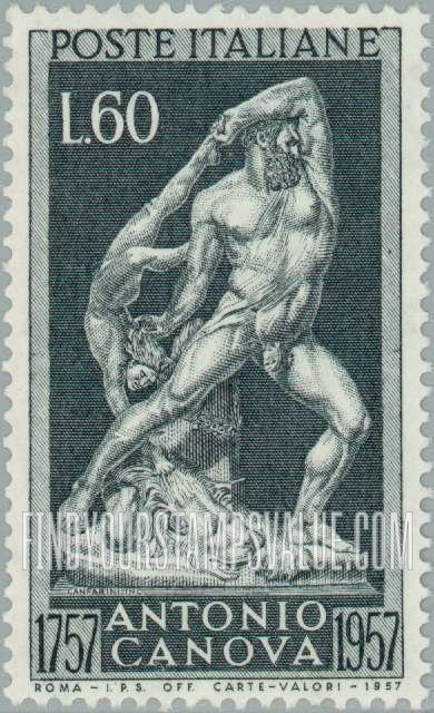 FindYourStampsValue: Sculpture: Hercules and Lichas