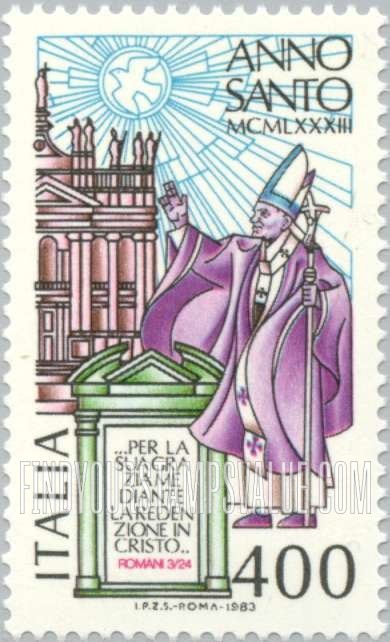 FindYourStampsValue: Holy Year: San Giovanni Church