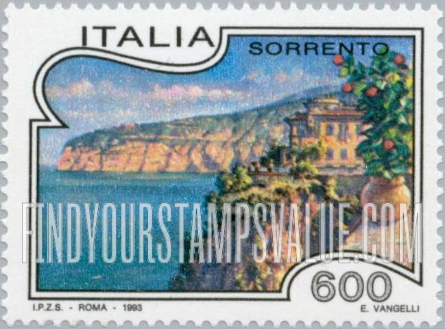 FindYourStampsValue: Tourism: Sorrento