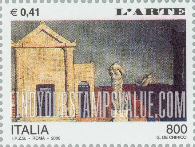 FindYourStampsValue: Millennium Type of 2000: Art