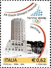 FindYourStampsValue: 2006 Winter Olympics, Turin: Sestriere