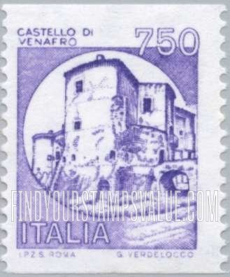 FindYourStampsValue: Coil Stamps: Venafro