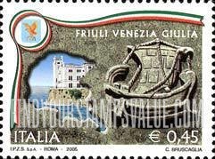 FindYourStampsValue: Italian Regions Type of 2004: Friuli-Venezia Giulia