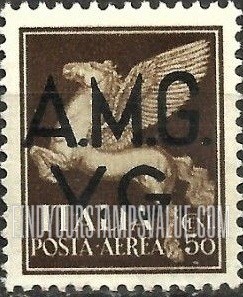 FindYourStampsValue: VENEZIA GIULIA - Pegasus: On Air Post Stamp of 1930