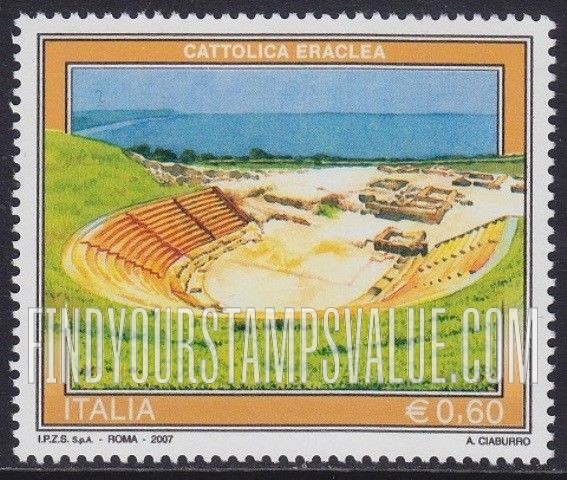 FindYourStampsValue: Tourism Type of 2005: Cattolica Eraclea