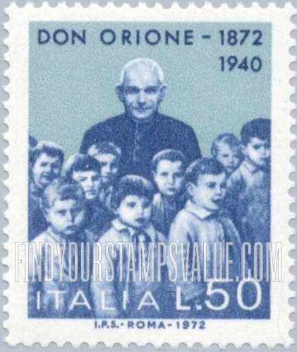 FindYourStampsValue: Luigi Orione and Boys