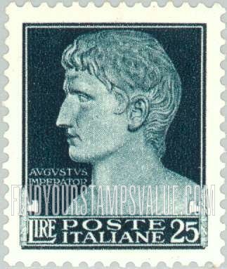 FindYourStampsValue: Augustus Caesar