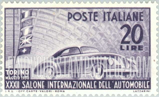 FindYourStampsValue: Flags and Italian Automobile
