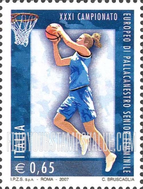 FindYourStampsValue: 31st European Women’s Basketball Championships