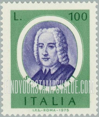 FindYourStampsValue: Botticelli Type of 1973-74: Alessandro Scarlatti
