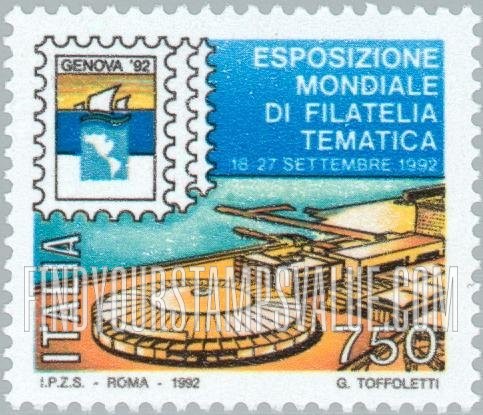 FindYourStampsValue: Genoa β92 International Philatelic Exhibition