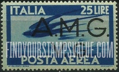 FindYourStampsValue: OCCUPATION AIR POST - Swallows in Flight