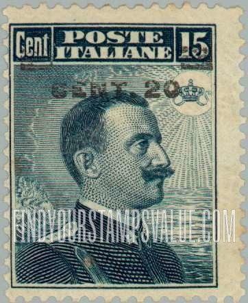 FindYourStampsValue: King Victor Emmanuel III