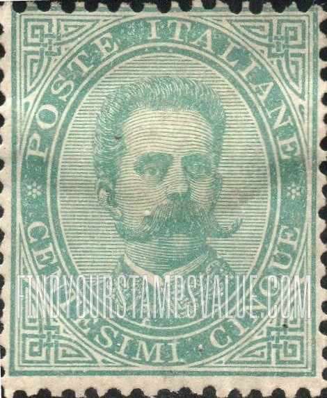 FindYourStampsValue: King Humbert I