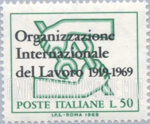 FindYourStampsValue: ILO Emblem