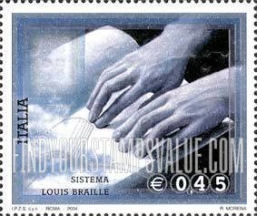 FindYourStampsValue: Hands and Braille Book