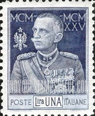 FindYourStampsValue: King Victor Emmanuel III: Overprinted in Black or Red