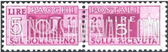 FindYourStampsValue: PARCEL POST - Pacchi Postali
