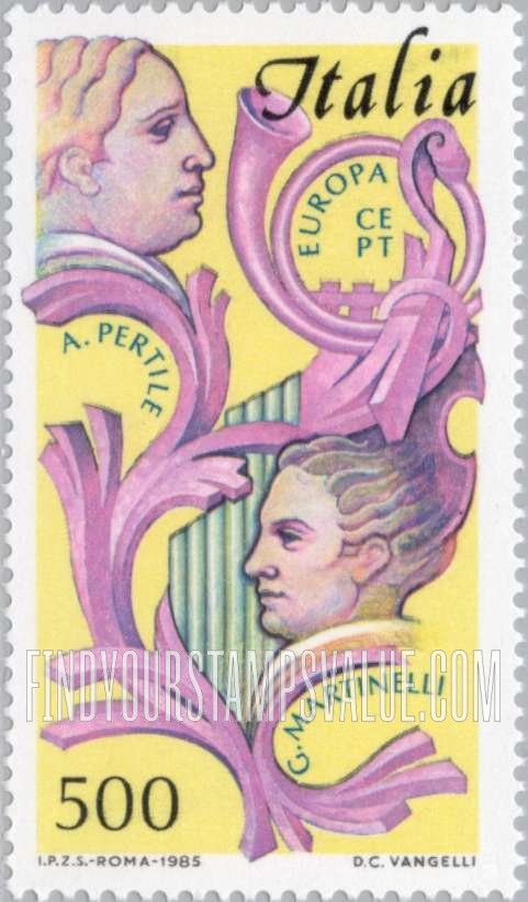 FindYourStampsValue: Europa: Aureliano Pertile (1885-1969) and Giovanni Martinelli (1885-1962)