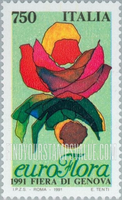 FindYourStampsValue: Genoa Flower Show
