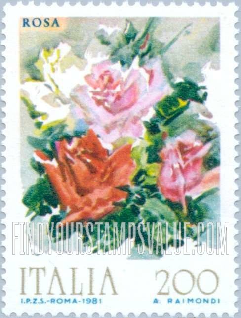 FindYourStampsValue: Roses