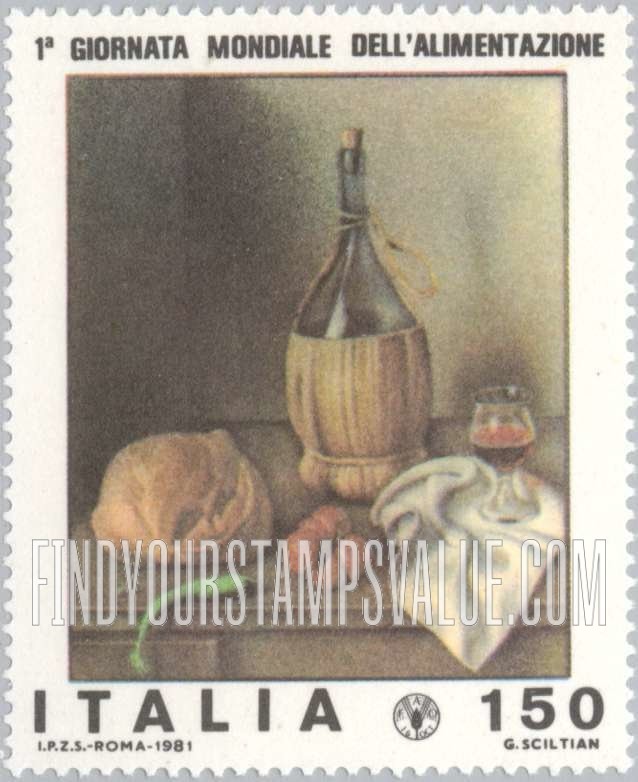 FindYourStampsValue: Food and Wine, by Gregorio Sciltian