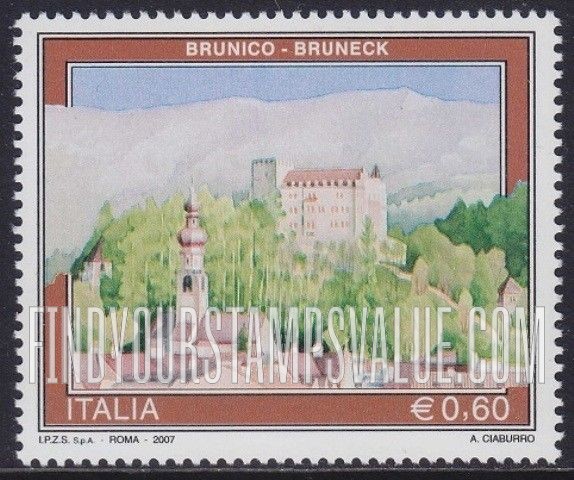 FindYourStampsValue: Tourism Type of 2005: Brunico-Bruneck