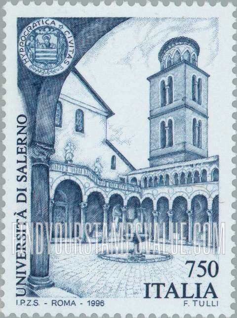 FindYourStampsValue: Universities of Italy: University of Salerno